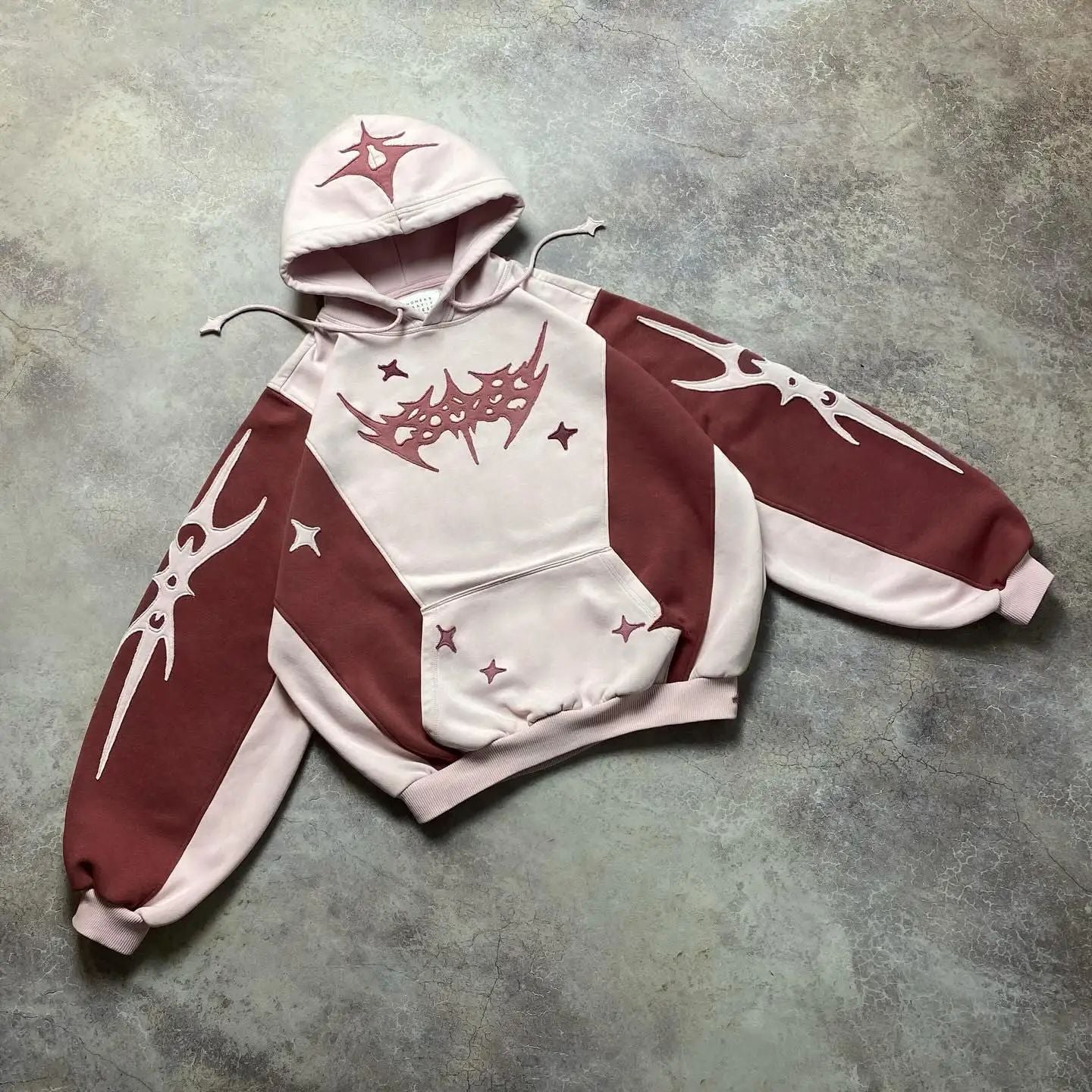 Women's Hooded Sweatshirt Embroidered Pullover Hoodie Printed Long Sleeve Women's Sweater Top