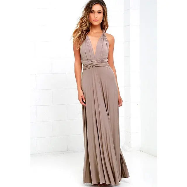 Long Wrap Dress - HCDSHOP
