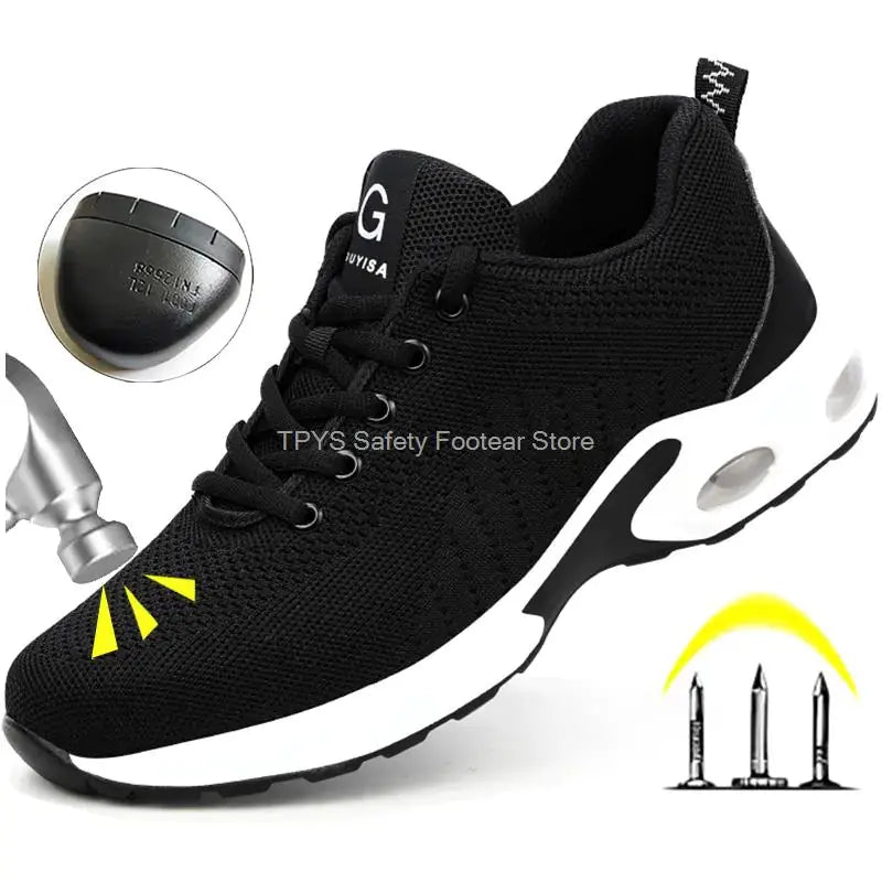 Puncture Proof Safety Shoes for Men - HCDSHOP